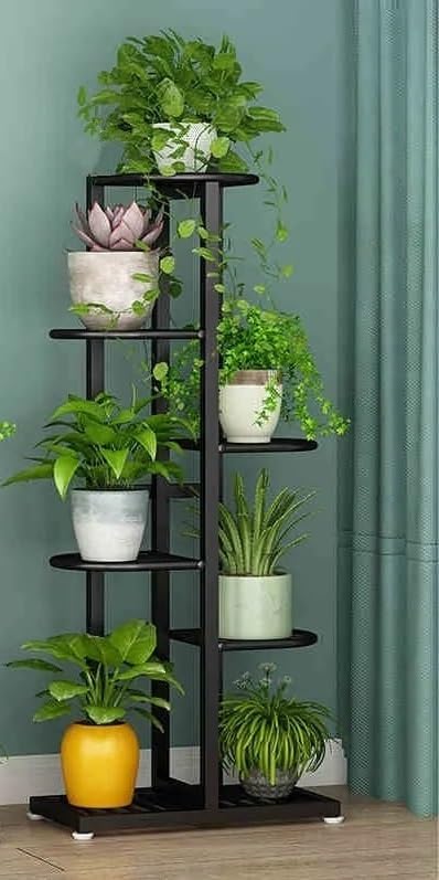 Metal Plant Stand with 7 Shelves