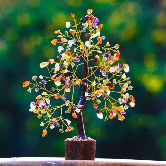 Multicolor Gemstone Tree